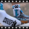 SneakFreaxx Chaussettes Sneak Woof Puppy Bleu